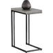 Sawyer 26 X 19.75 inch Black / Grey Outdoor End Table
